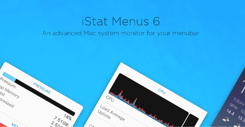 #羊毛 #EU #黑五▎iStat Menus 6 
