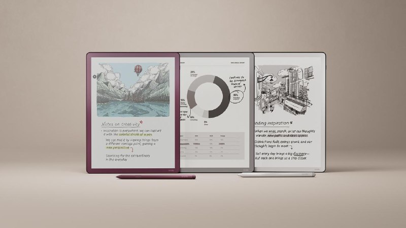 #互联网观察 #kindle▎亚马逊发布三款全新 Kindle Scribe，含首款彩屏 Scribe亚马逊正式发布全新 Kindle Scribe 系列，产品从设计到功能全面升级，主打生产力和沉浸式阅读体验