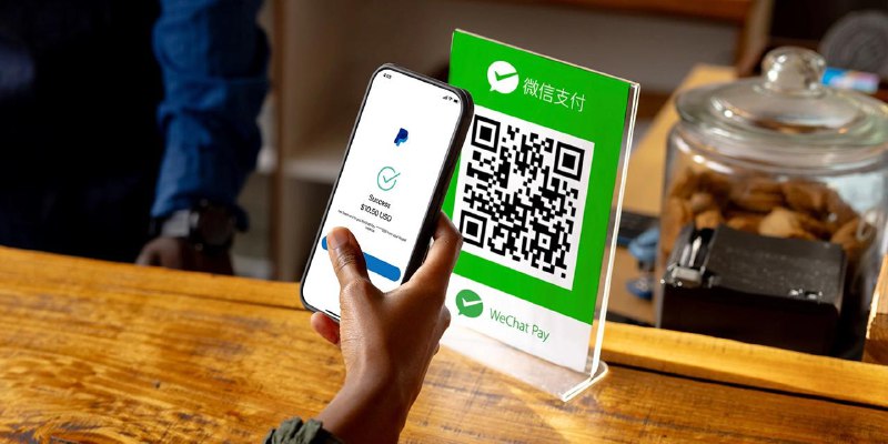 #互联网观察 #支付▎PayPal将在中国启用微信支付二维码功能美国支付巨头 PayPal 日前宣布，将于今年秋季正式推出全新的跨境数字支付平台 「PayPal World」