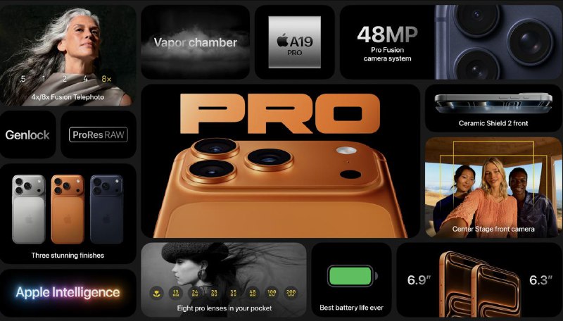 #AppleEvent苹果正式发布新一代iPhone 17 