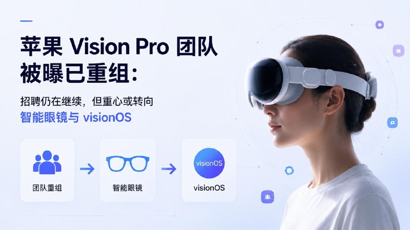 #互联网观察 #Apple▎苹果 Vision Pro 团队被曝已重组