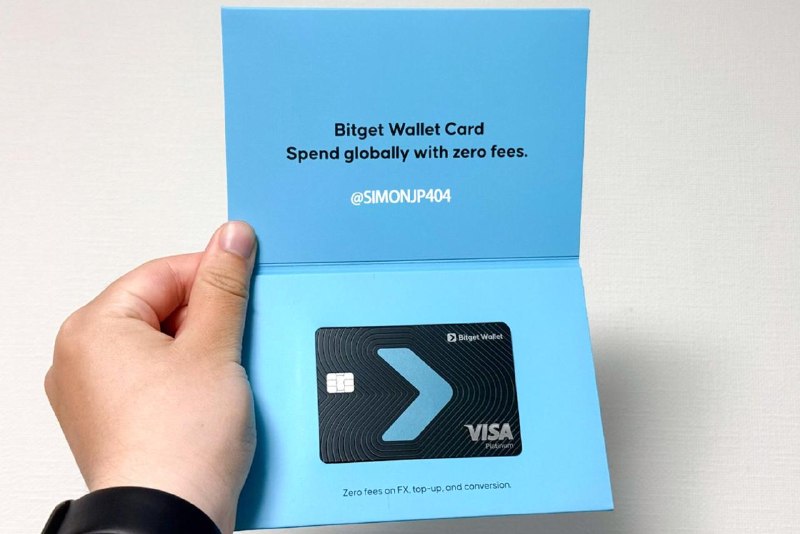 #虚拟货币 #U卡▎Bitget Wallet 实体卡正式上线，现已开放申请Bitget Wallet Card 目前已经针对亚洲地区（日本、泰国、马来西亚等地）开放实体卡申请，符合条件的朋友可以尝试申请，包邮价格为 49 美元