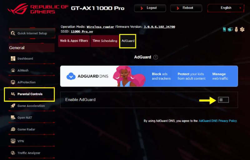#互联网观察 ▎AdGuard DNS 现已预装在所有 ASUS Wi-Fi 7 路由器上ASUS 已将 AdGuard DNS 融合为所有 Wi-Fi 7 路由器型号的内置功能